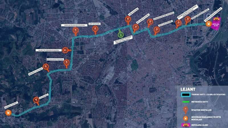 Raylı sistemin ilk etabı için proje başlıyor