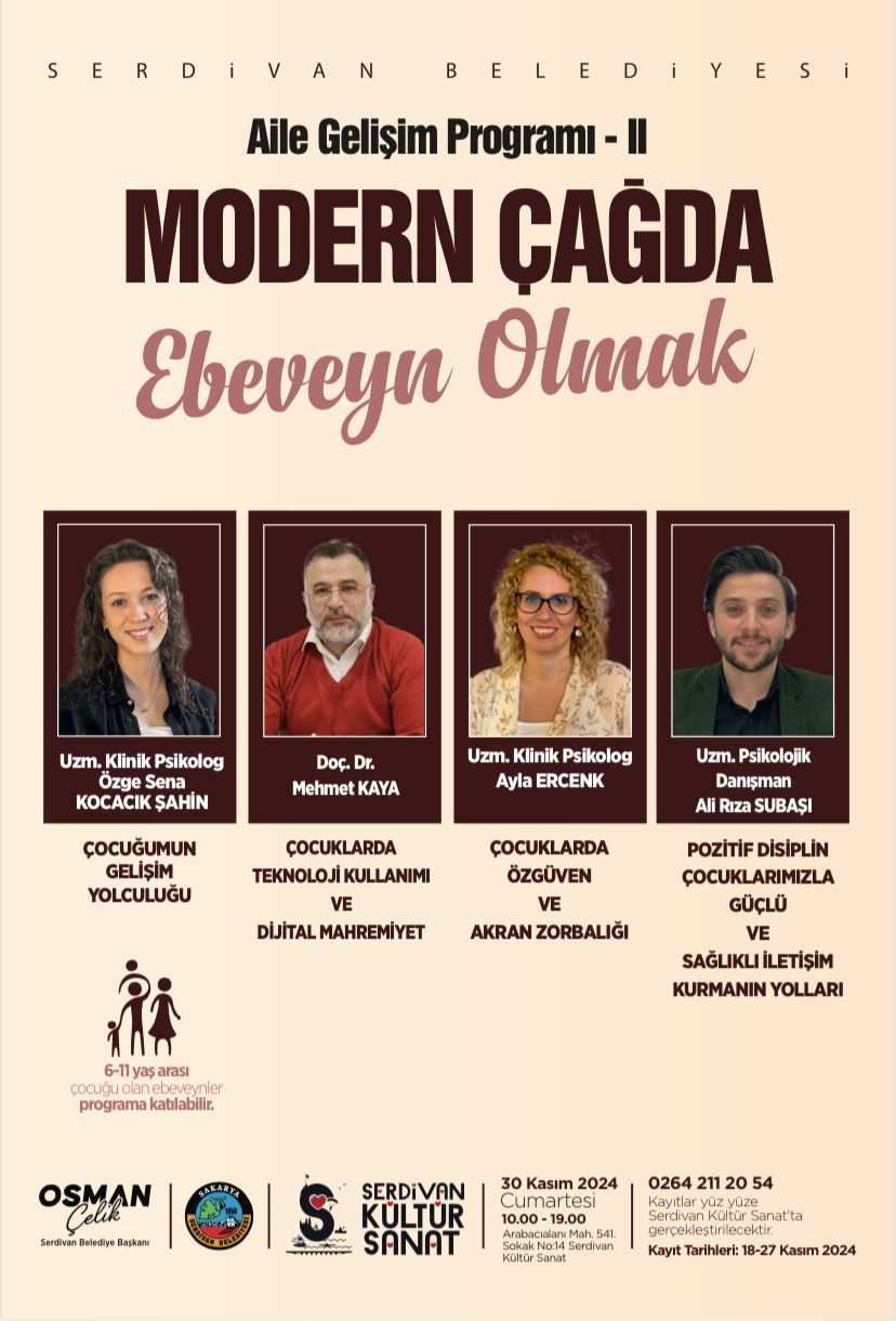 Serdivan Belediyesi’nden “Aile Gelişim Programı-II”
