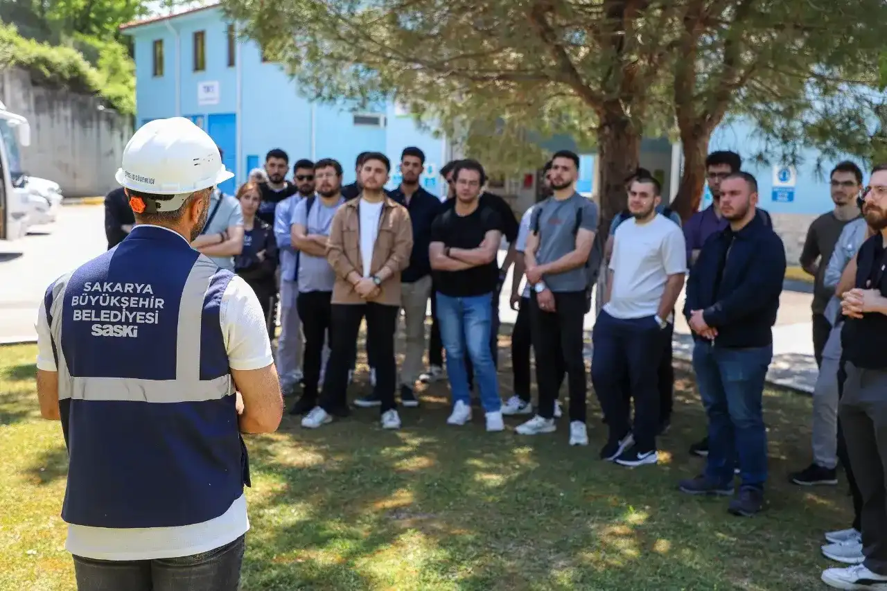 Geleceğin Mühendisleri SASKİ Tesislerinde Enerji ve Su Yönetimini Yerinde İnceledi