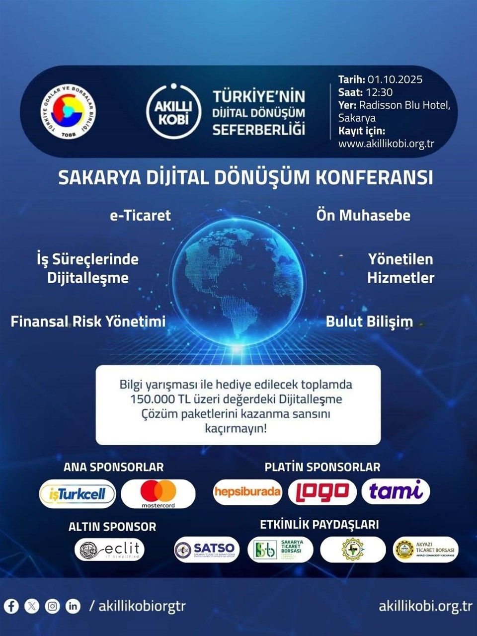Sakarya’da KOBİ’lerin Dijital Geleceği İçin Büyük Buluşma