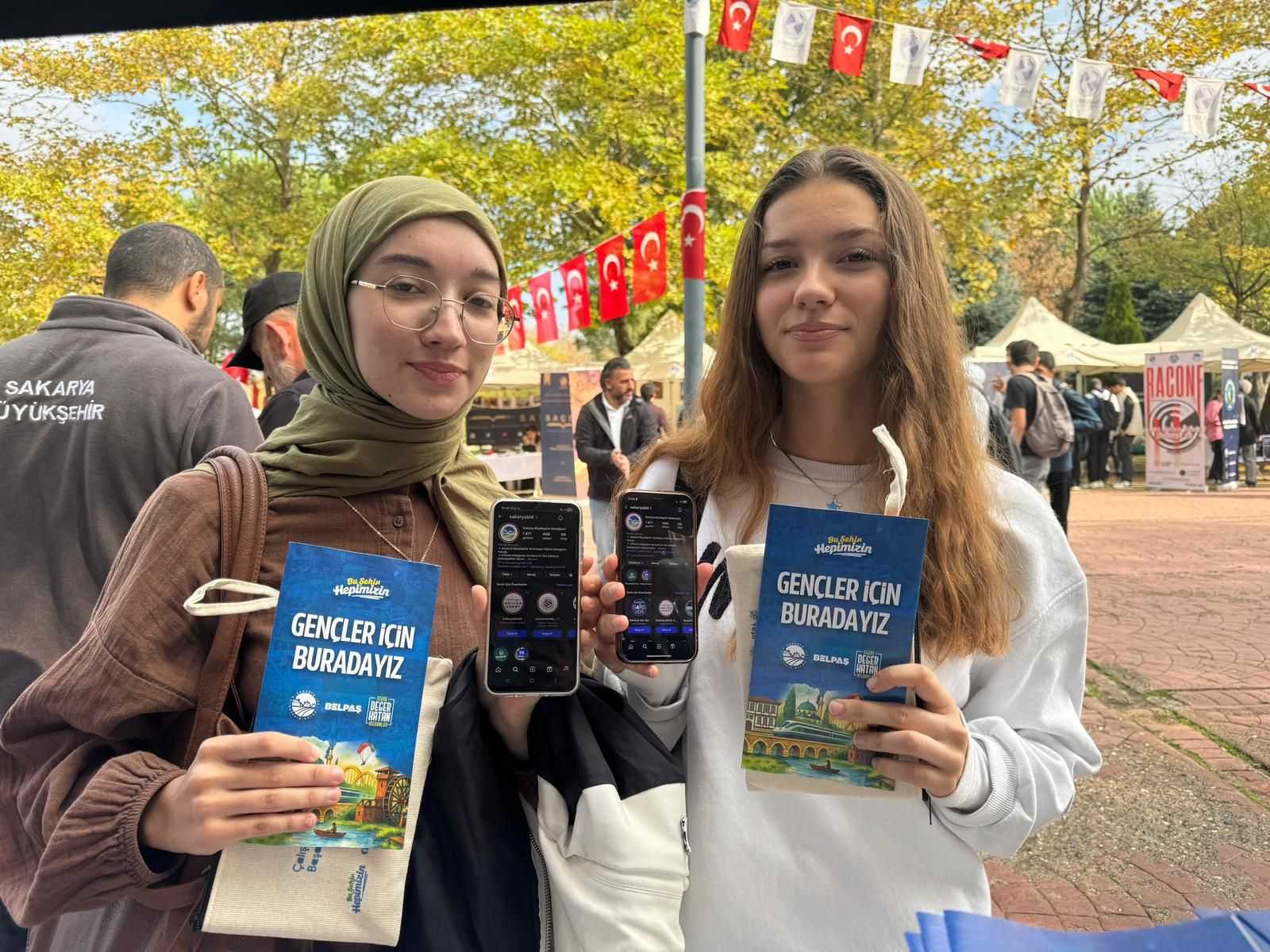 Üniversitede Büyükşehir rüzgârı: İkramlar, hediyeler…