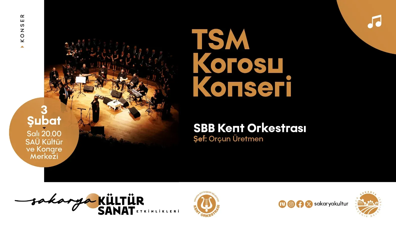 SAMEK korosu sahne alıyor