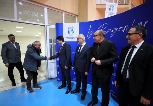 SUBÜ ailesi bayramlaşmak için bir aradaydı
