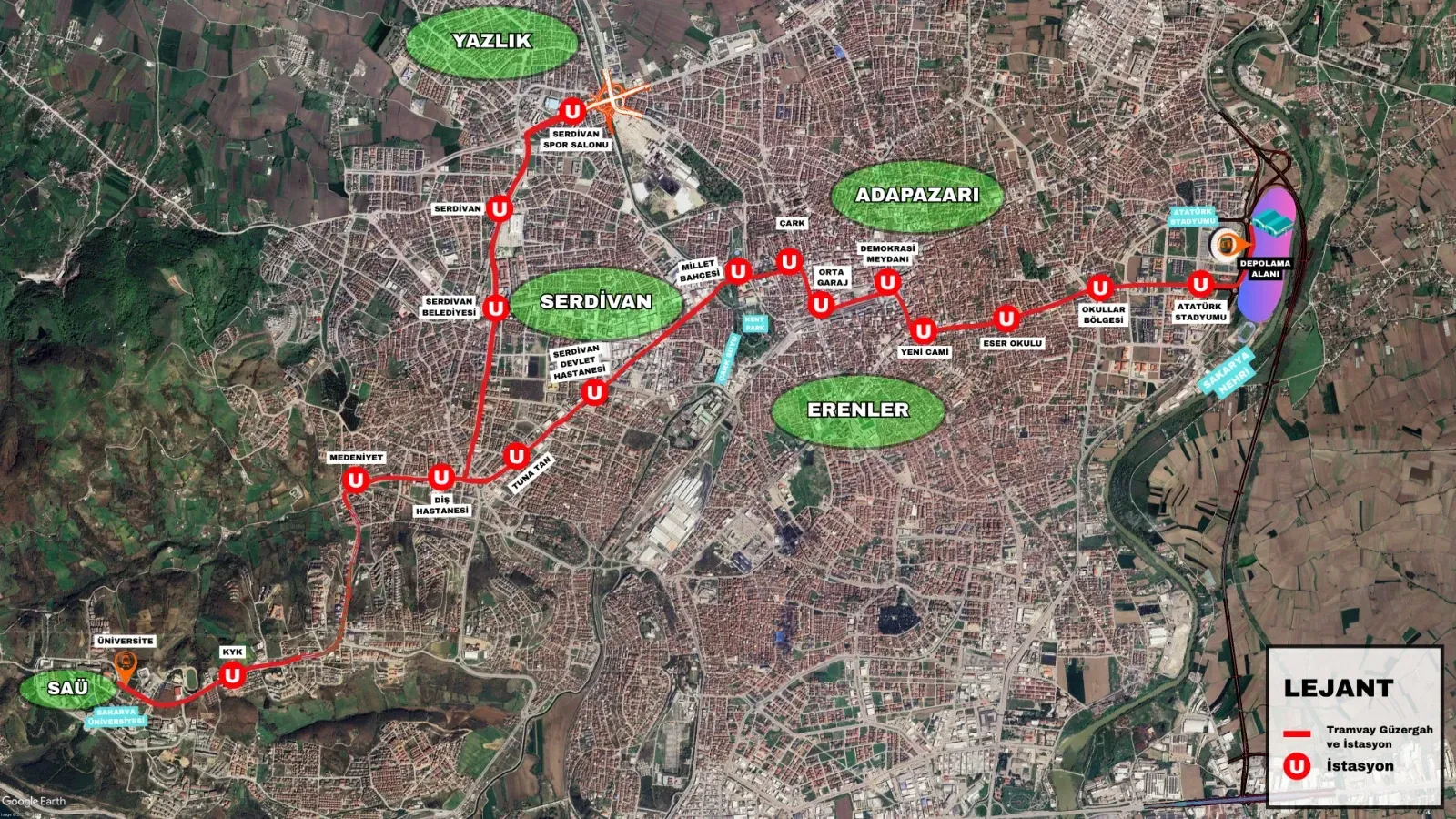 Tramvay hattı için ihale tamam